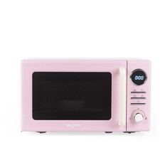 Salter Retro Pink Microwave