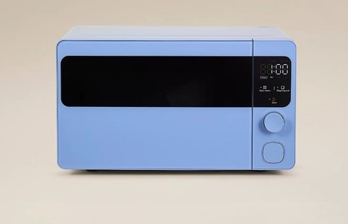 Blue 17l manual microwave 700w - blue,