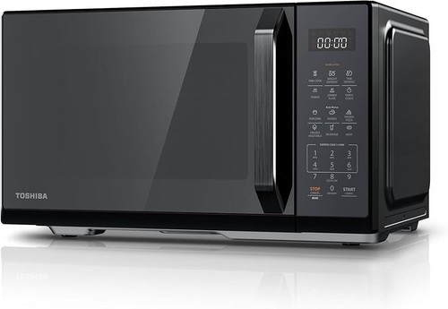 Toshiba black mirror microwave - mirror,