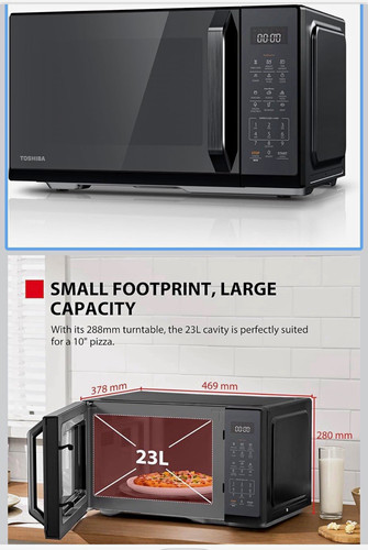 Toshiba 23l countertop - toshiba,