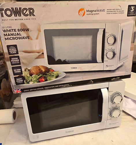 Tower 20l 800w - 20l, white