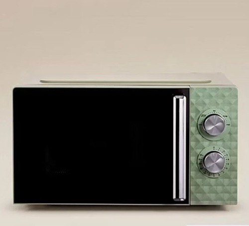 Sage green 17l microwave - green,