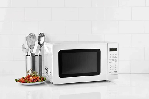 Digital 17l microwave - digital, white